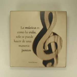 Tabla "La música es como la vida"